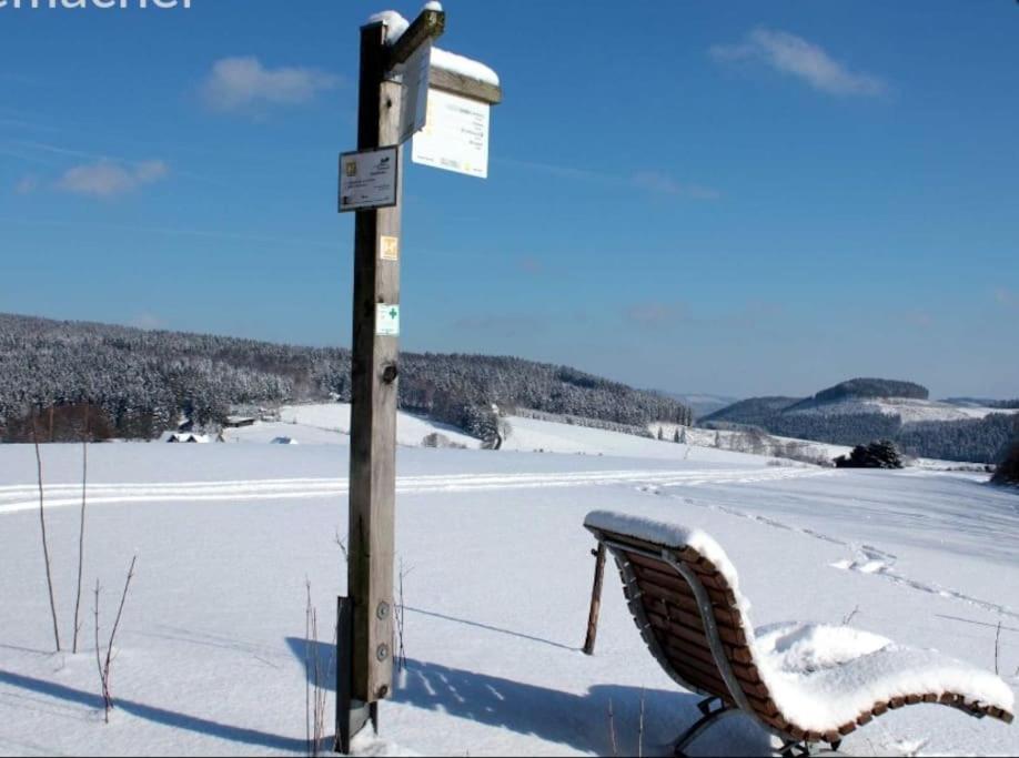 Auszeit, Erholung Mitten In Der Natur - Ferienhaus Im Sauerland In Faulebutter Finnentrop Exterior foto