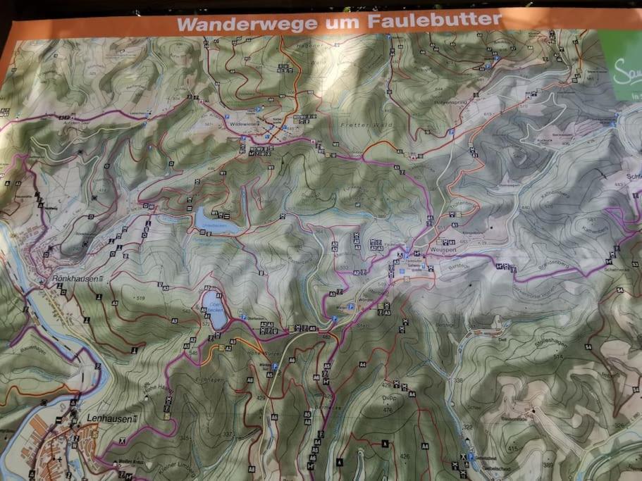 Auszeit, Erholung Mitten In Der Natur - Ferienhaus Im Sauerland In Faulebutter Finnentrop Exterior foto